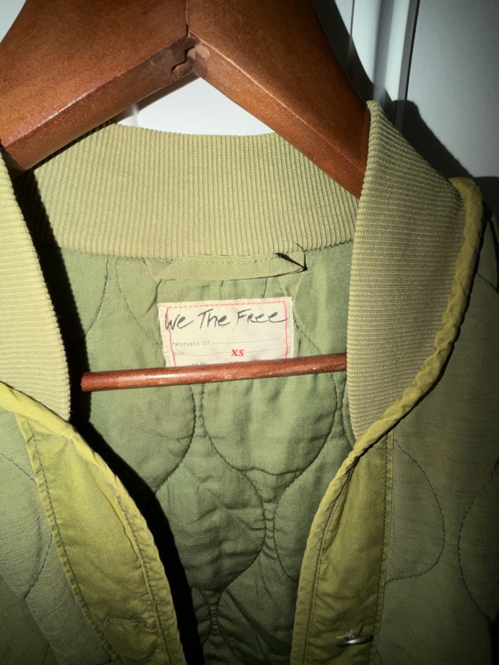 Free People quilted vest jacket- xs - Picture 4 of 5